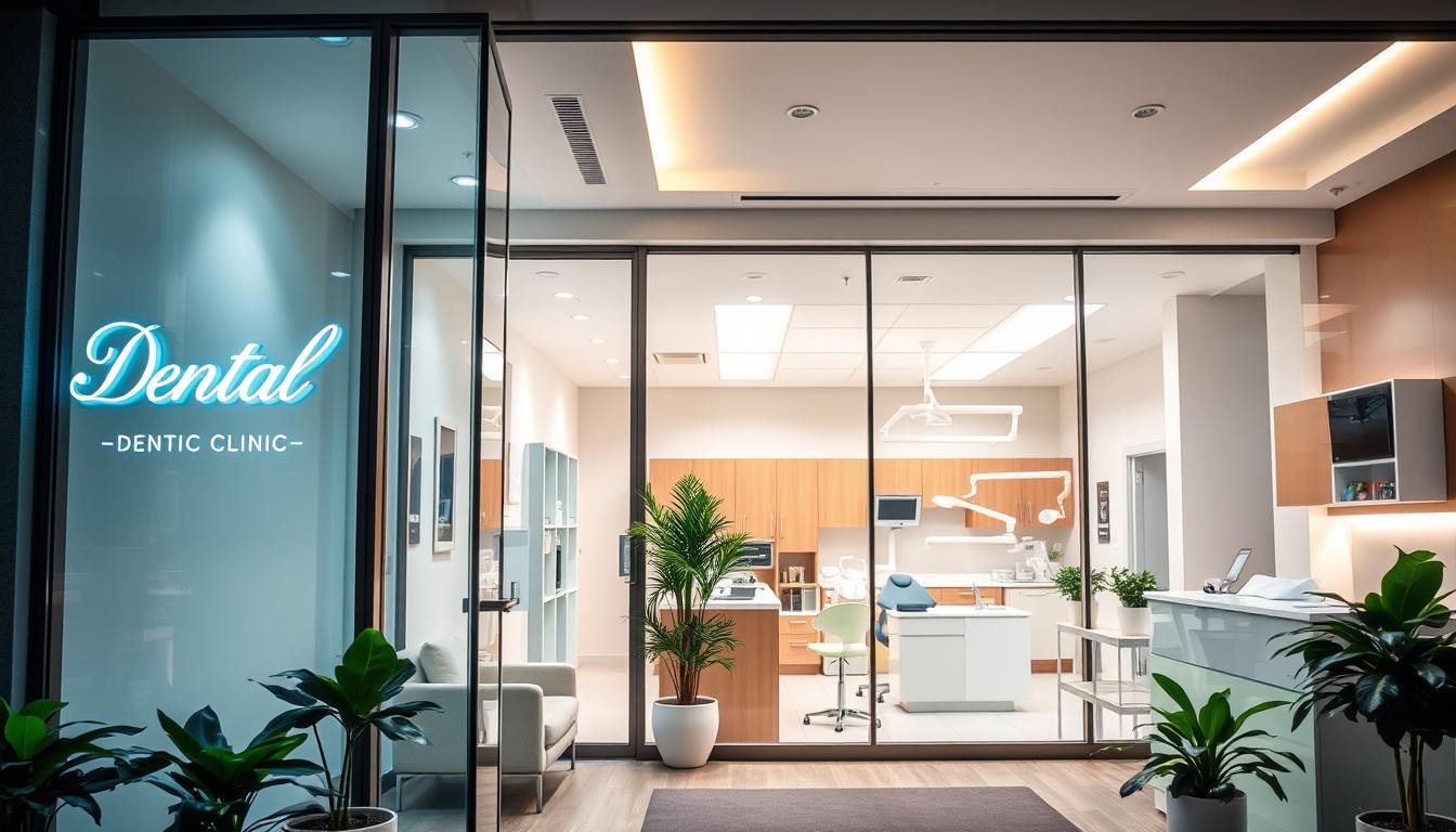 Top Smile Dental Clinic reception — Oud Metha, Dubai